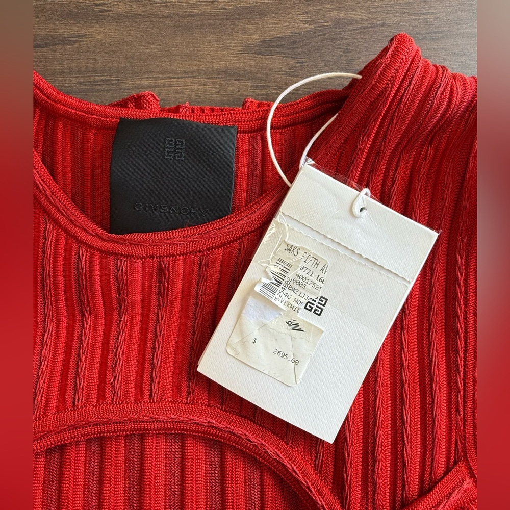 Givenchy Monogram Cutout Sweater Dress - Picture 11 of 13